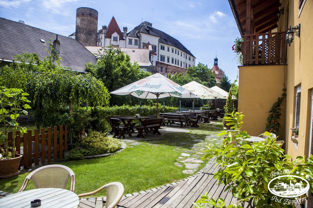 Penzion Pod Zamkem Jindřichŭv Hradec Exterior foto